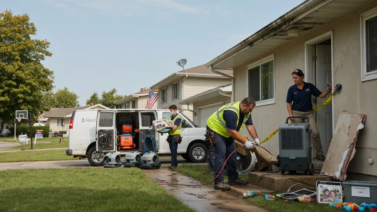 Water Damage Restoration in Coleman, OK near me